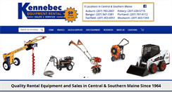 Desktop Screenshot of kennebecrental.com